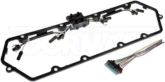615-201 – DORMAN Valve Cover Gasket, OE Replacement Silicone 11.5 Millimeter Thickness With Gasket/ Injector Harness/...